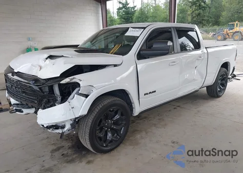 2022 Ram 1500 Limited 4X4 6'4 Box из США, поврежденный, VIN 1C6SRFPM0NN149682